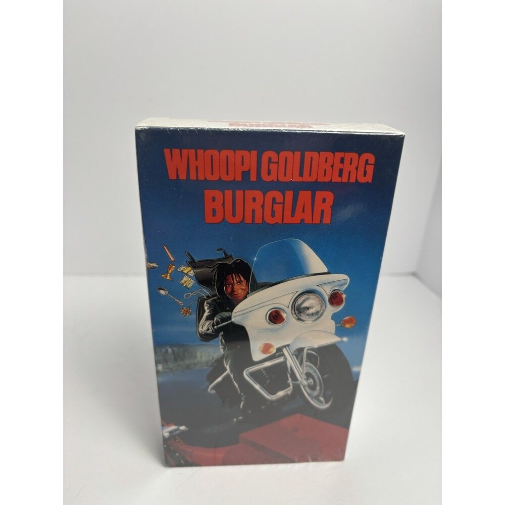 Burglar VHS Video Whoopi Goldberg ~ Sealed New.